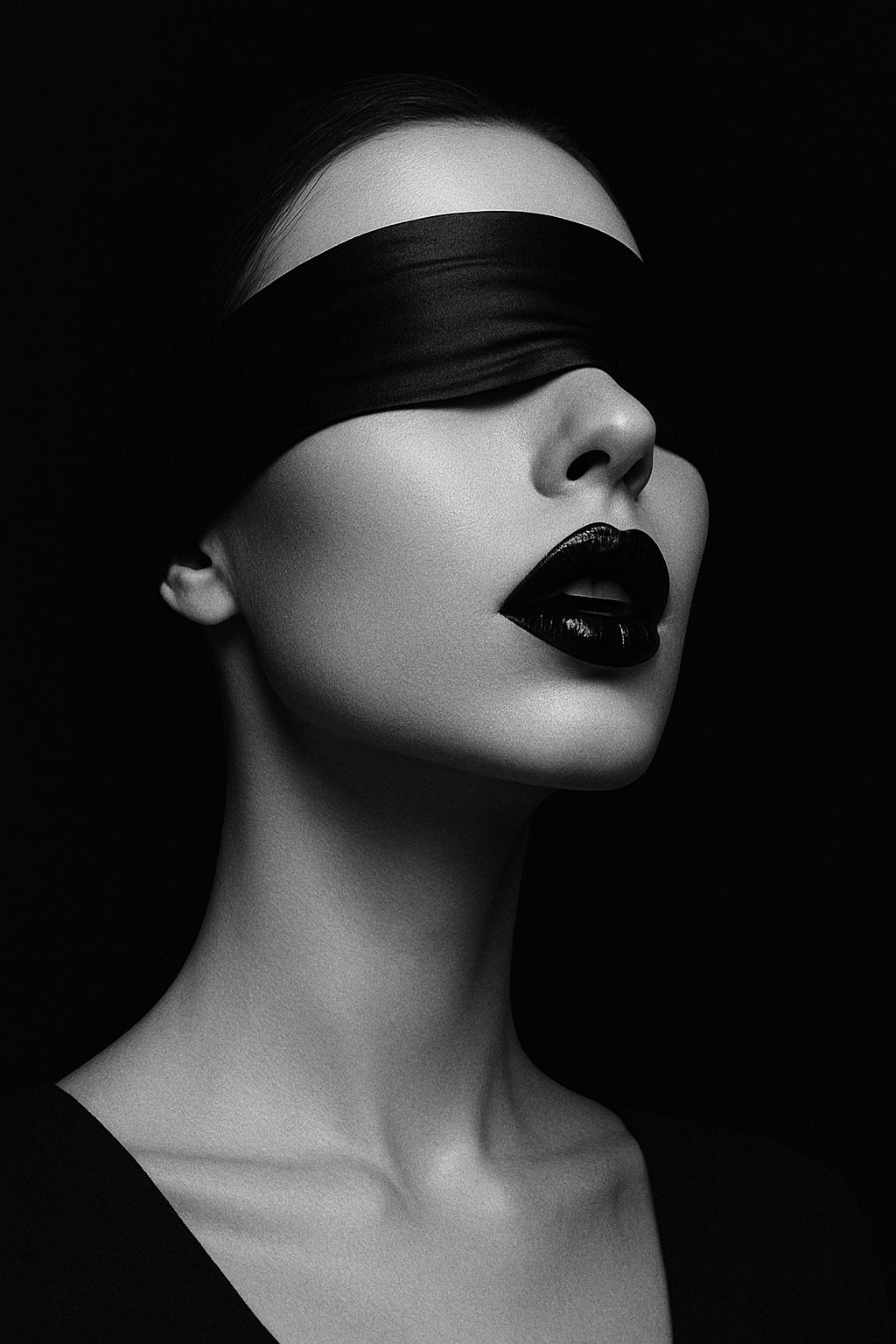 Blindfolded Portrait